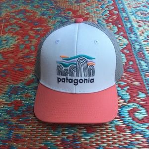 Patagonia Pink Trucker Hat